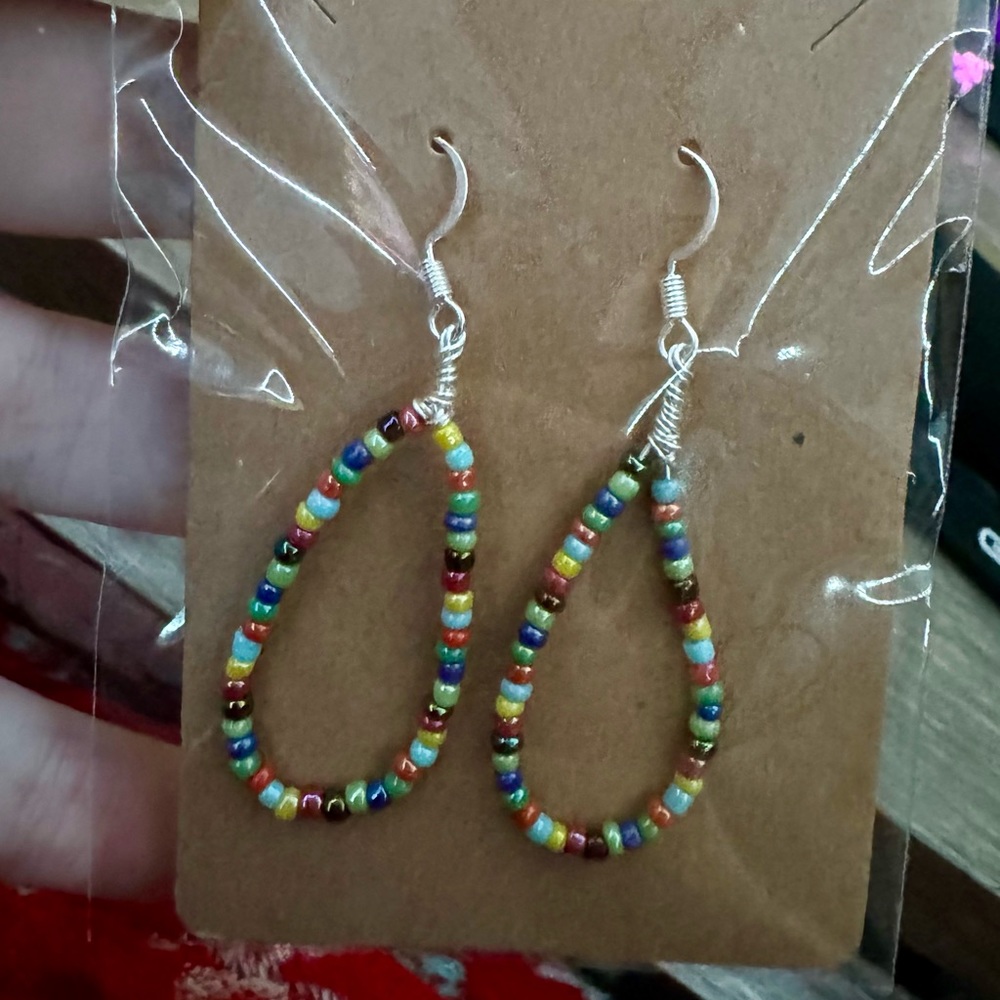 Native Seed Bead Earrings